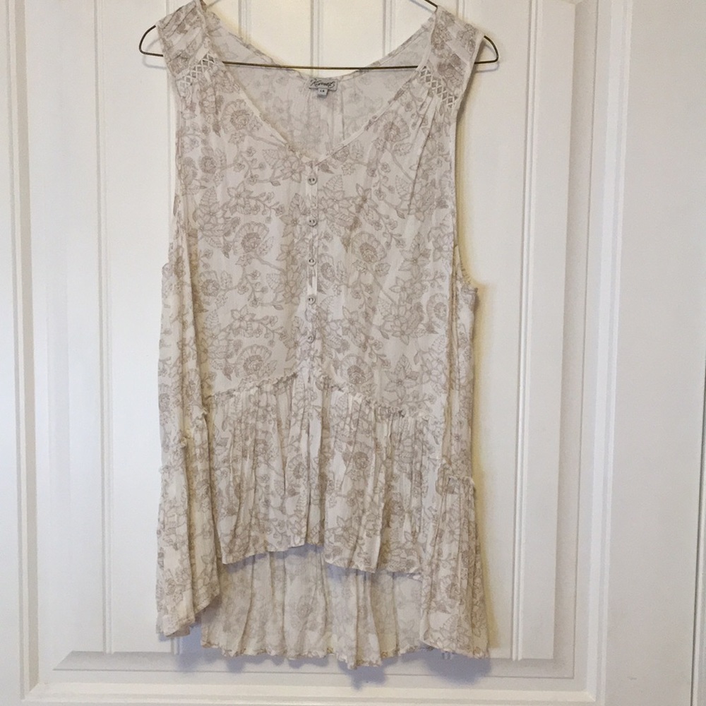Kismet sleeveless blouse